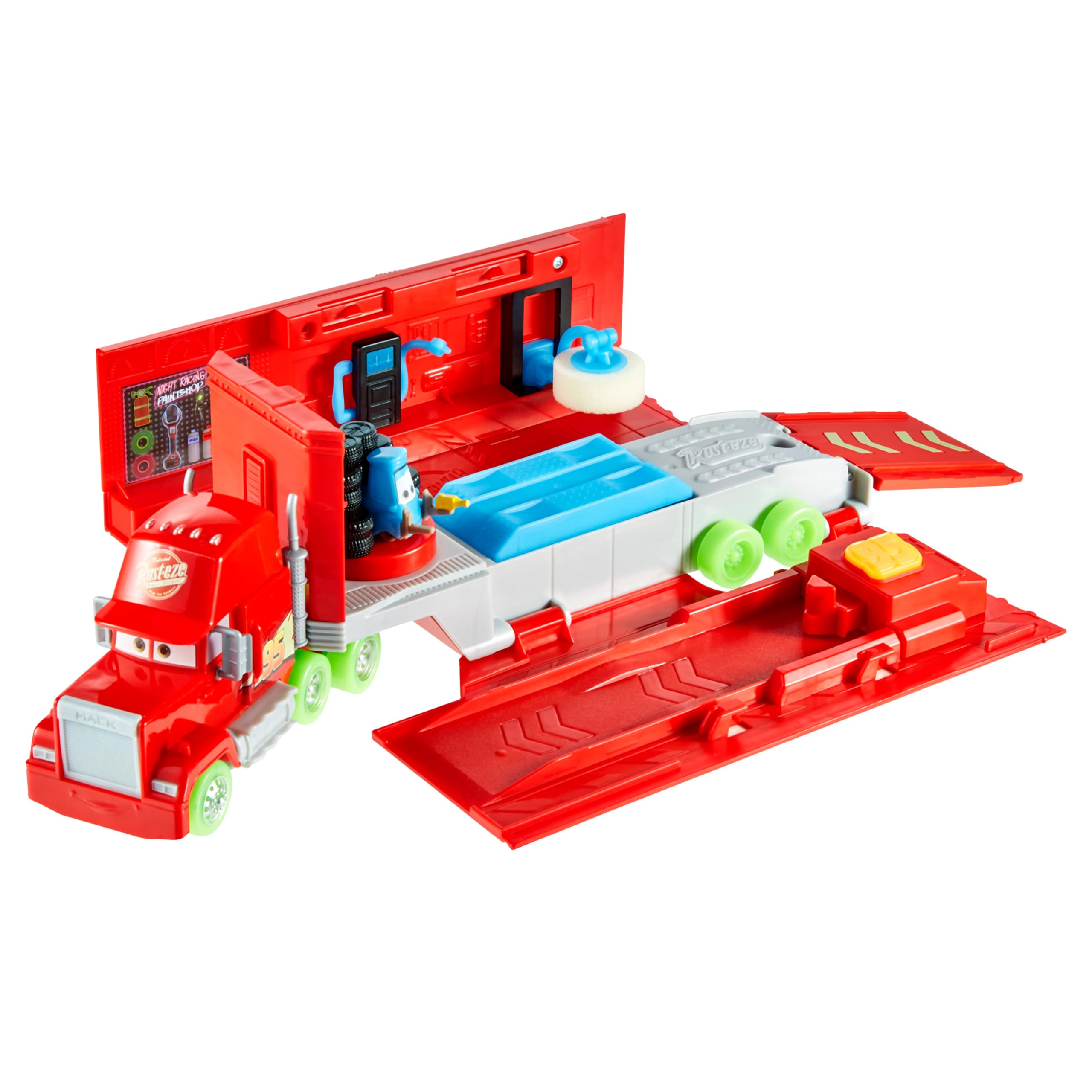 Amazon.co.jp: Mattel ディズニー ピクサー カーズ グローレーサー