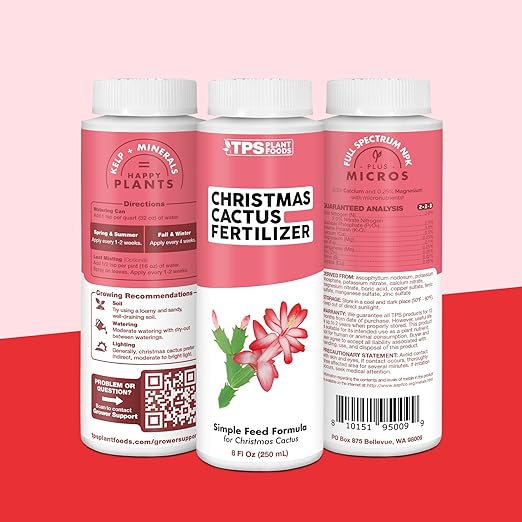 Fertilizante Líquido para Cactus de Navidad - 8 oz miniatura 7
