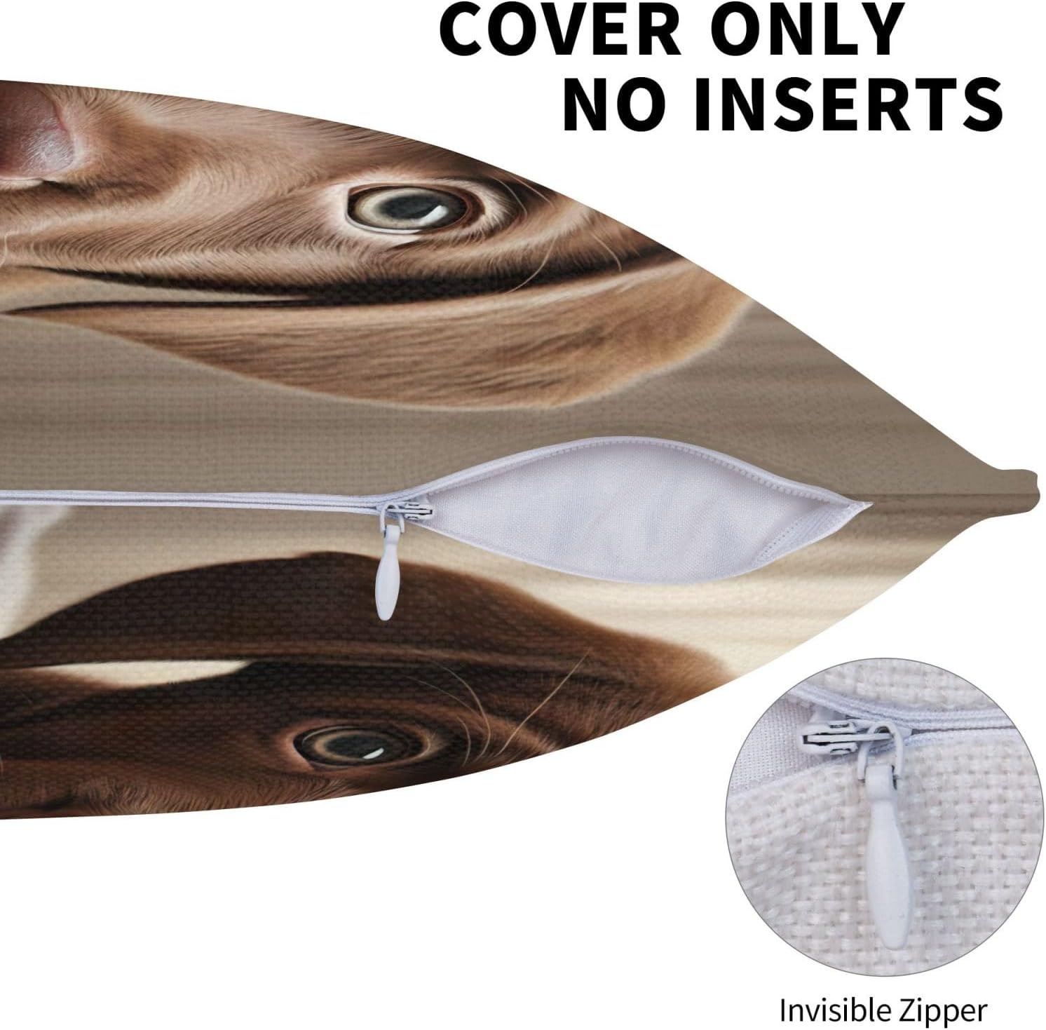 Cute Labrador Dog 1 Imitation Linen Pillowcase -2 Sets, Fashionable Home Decoration, Used for Sofas, Gardens, beds