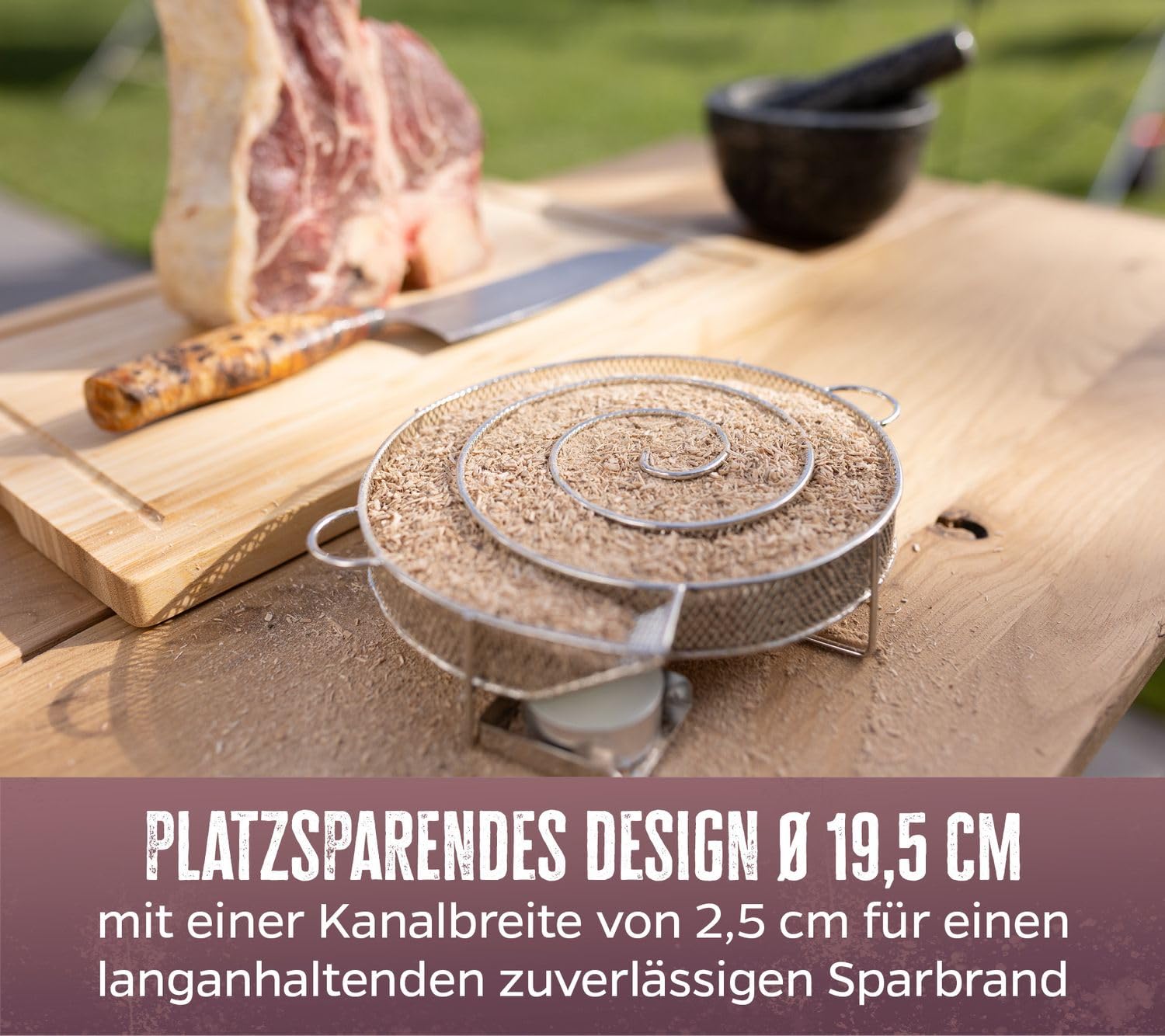 Grillfürst generator dymu zimnego
