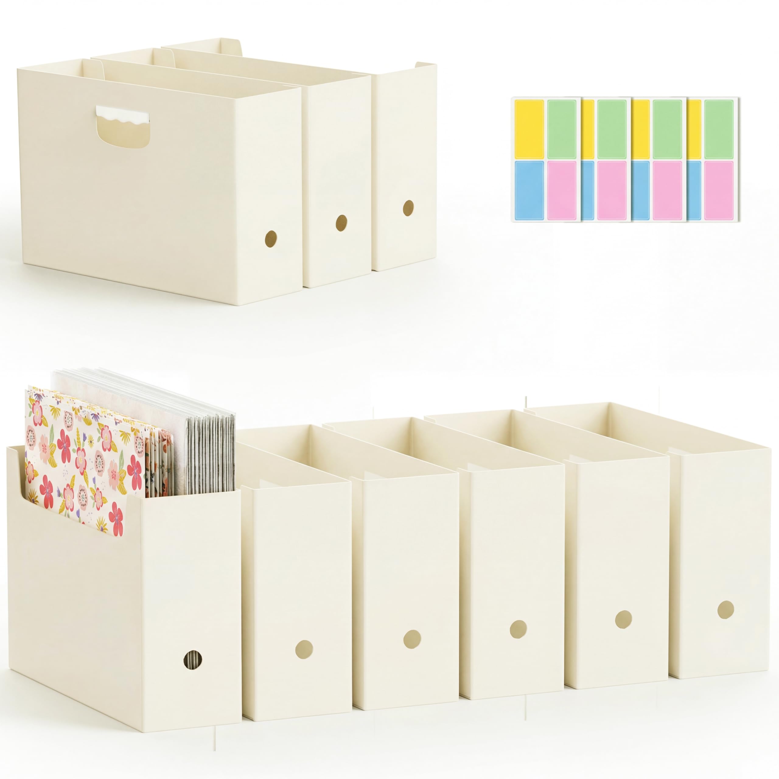 Amazon.com: 12x12 Scrapbook Paper Storage Organizer, 6 Pack