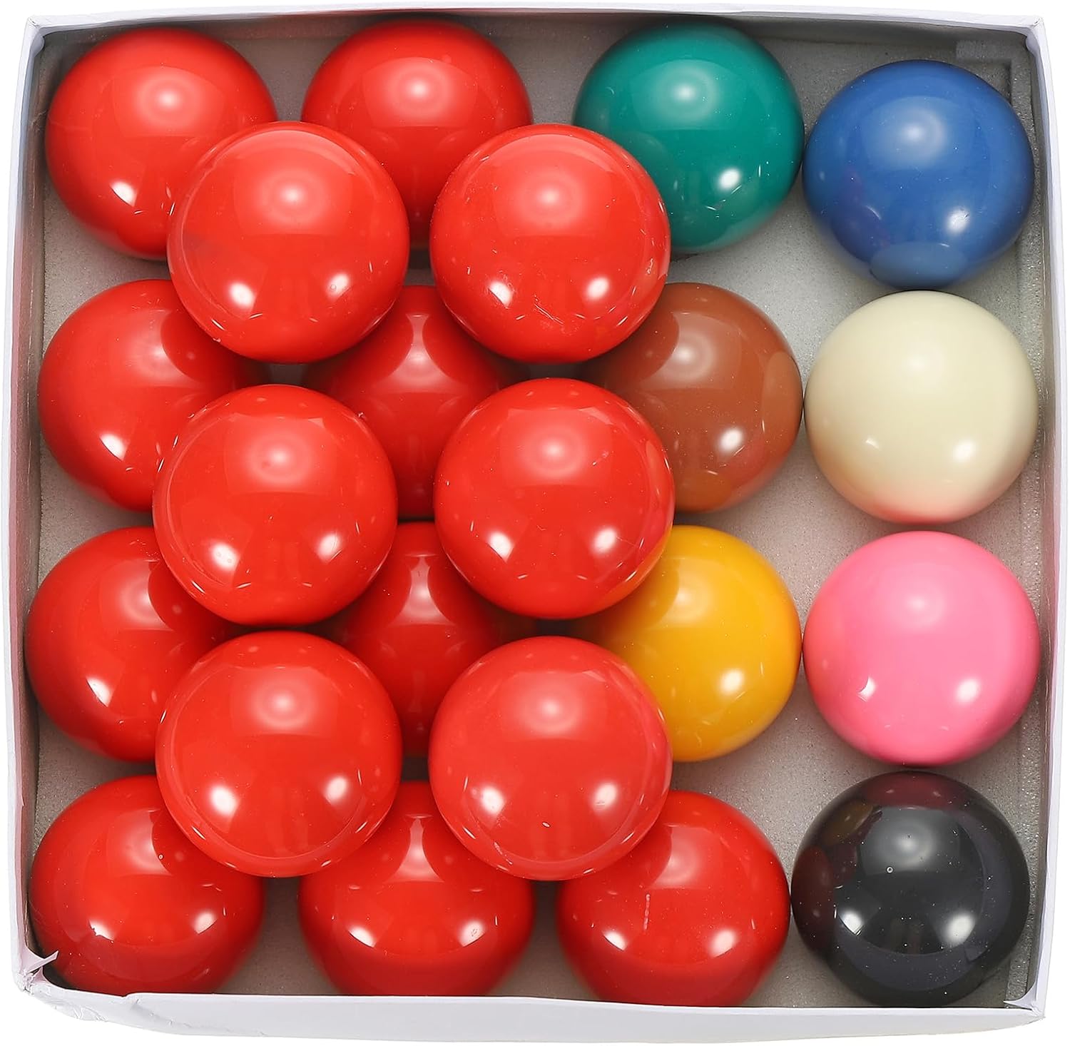 PATIKIL Billiards Balls Set, Regulation Size 22 Professional Billiard Balls, Including Cue Ball Pool Table Balls