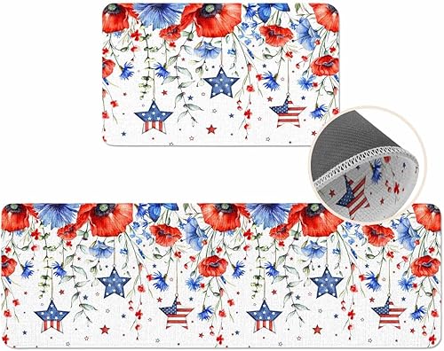 Vista 486 de Tapete de Feliz Navidad, tapete antideslizante para puerta delantera, baño, cocina, dormitorio, patio, entrada, 16 x 24 pulgadas, rojo, negro y verde