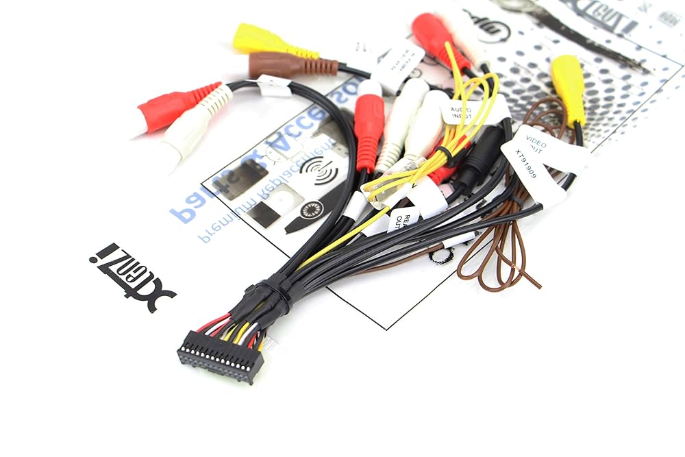 Amazon.com: Xtenzi RCA Cord Assembly Harness Car Audio Video