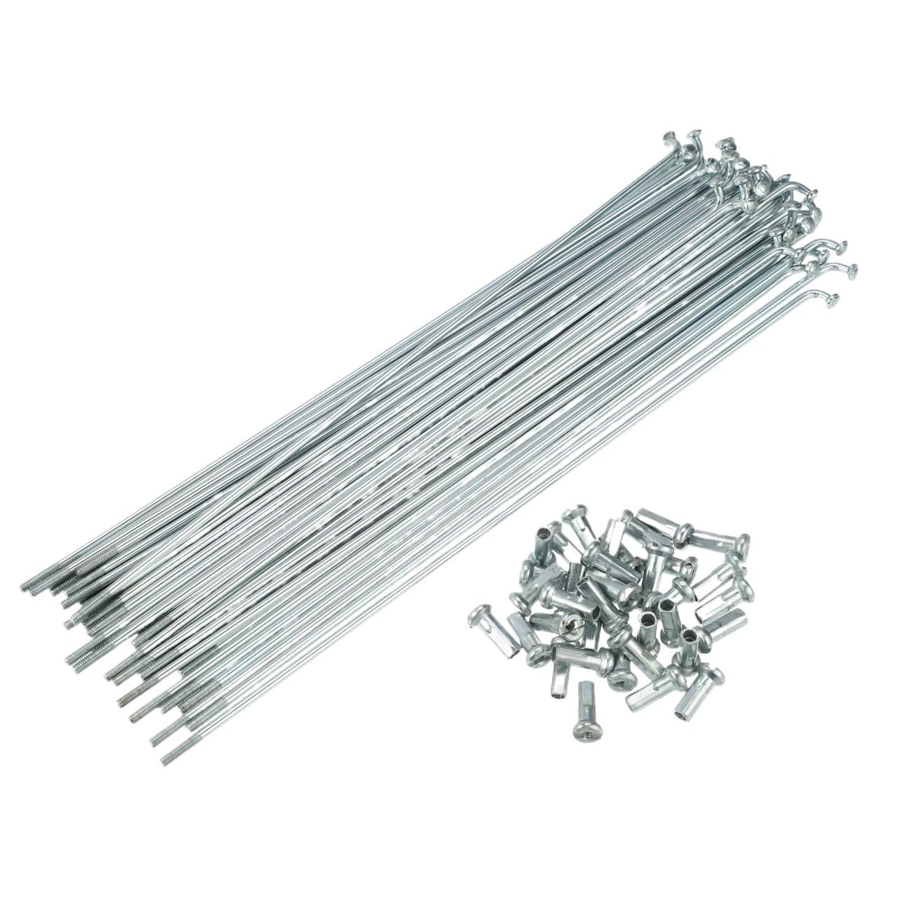 JIASHUNHE Cycling Spokes 36pcs 14G Bicycle Steel Spokes Cycle With(36pcs-146mm)
