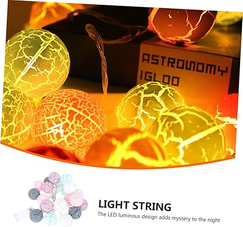 Miniatura 4 de NOLITOY 1pc Light Post Halloween Hanging Decoration Hauted House Decor Fairy Firefly Lights Window Lights Christmas Tree Lights Garden Hanging Ball