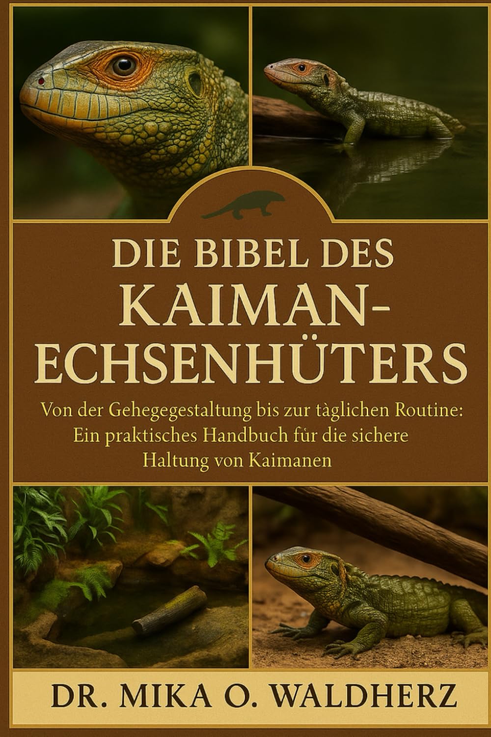 DIE BIBEL DES KAIMAN-ECHSENHÜTERS: Von der Gehegegestaltung bis zur täglichen Routine: Ein praktisches Handbuch für die sichere Haltung von Kaimanen.