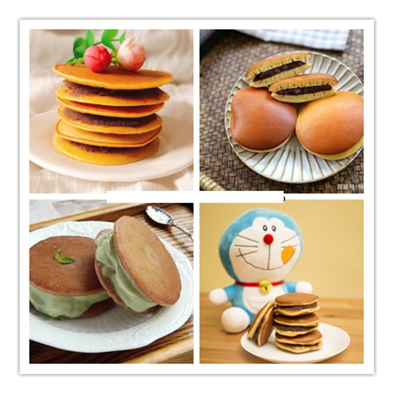 Mini Naleśnikarka Komercyjna, 50-otworowa Maszyna Do Dorayaki, Elektryczna Gofrownica, Holenderski RóWnomierne Ogrzewanie Szybkie Nagrzewanie