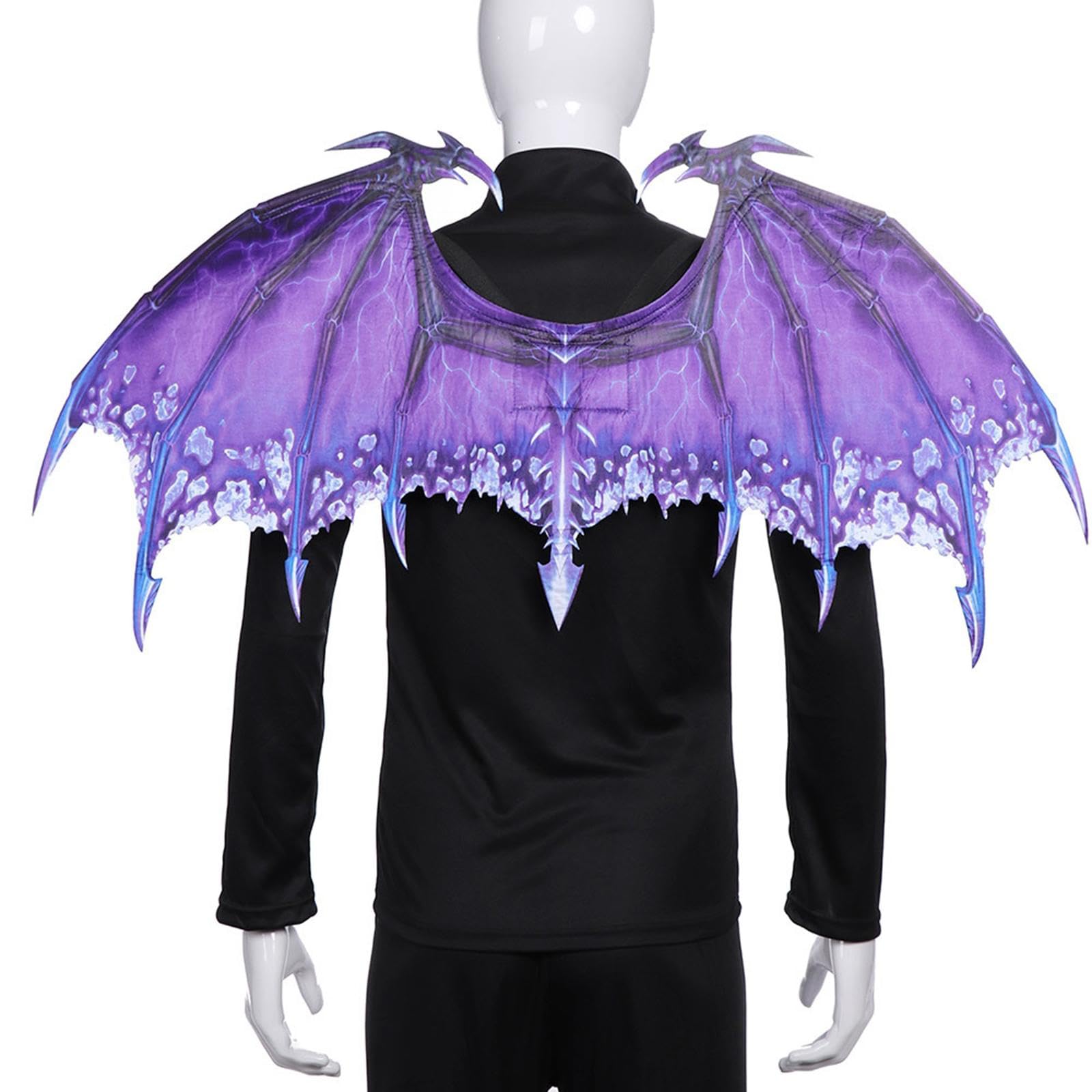 Set di Costumi Cosplay per Adulti: Maschera, Maschera, – Set di Costumi di Halloween per Carnevale, Pasqua, Feste di Compleanno E Travestimen, Viola