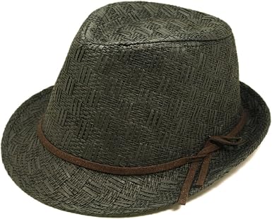 12) Fedora Straw Hat 