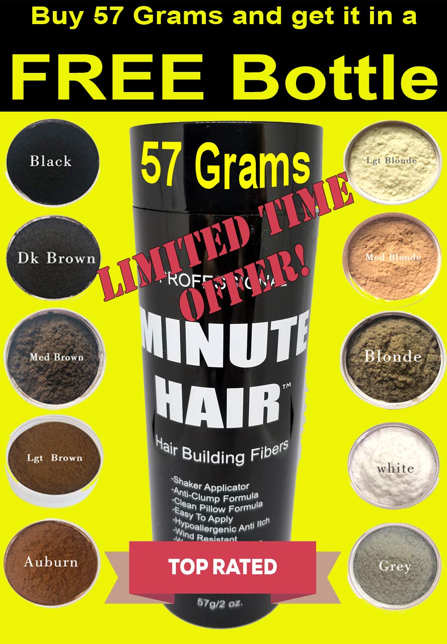 Hair Building Fibers Buy 57 Grams (2 oz) And Get It In A