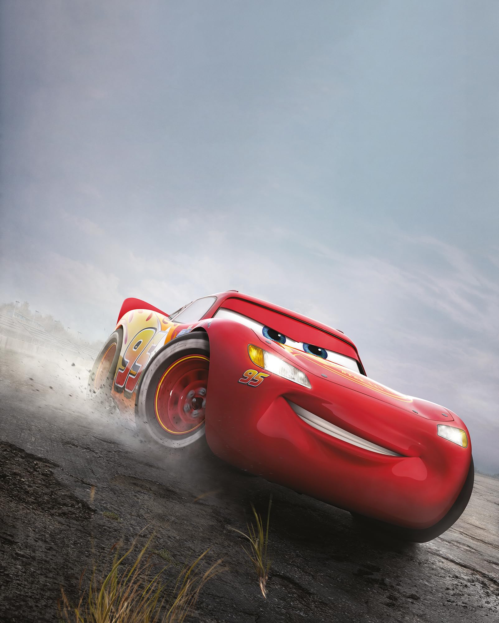 Komar Vlies Fototapete - Disney and Pixar Cars Shine - Größe 200 x 250 cm