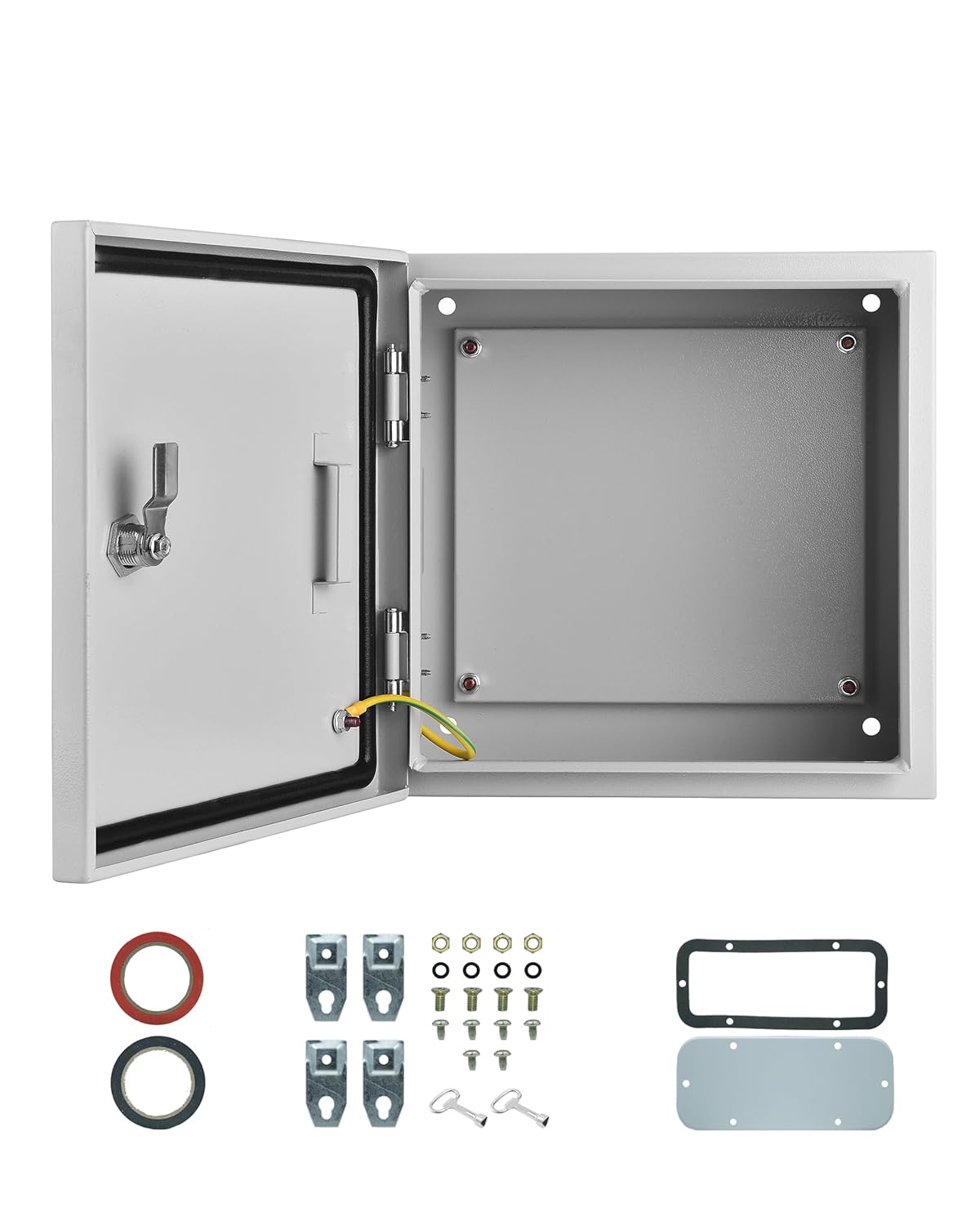 Waterproof Electrical Enclosure 12 x 12 x 6'', Outdoor Electrical Box Weatherproof, Electrical Junction Box with Reinforced Lock