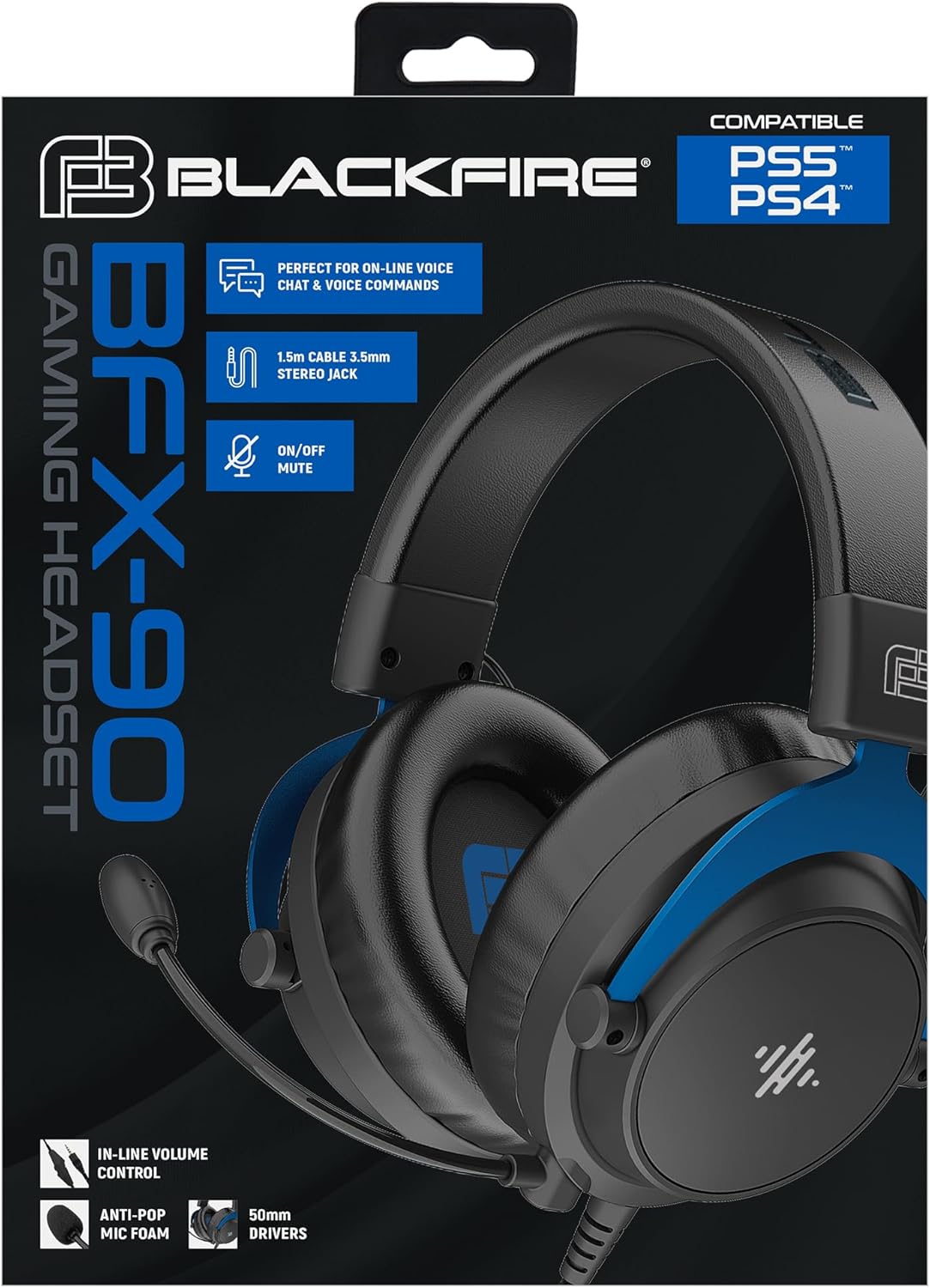 BLACKFIRE Gaming Headset BFX-90 PS5-PS4