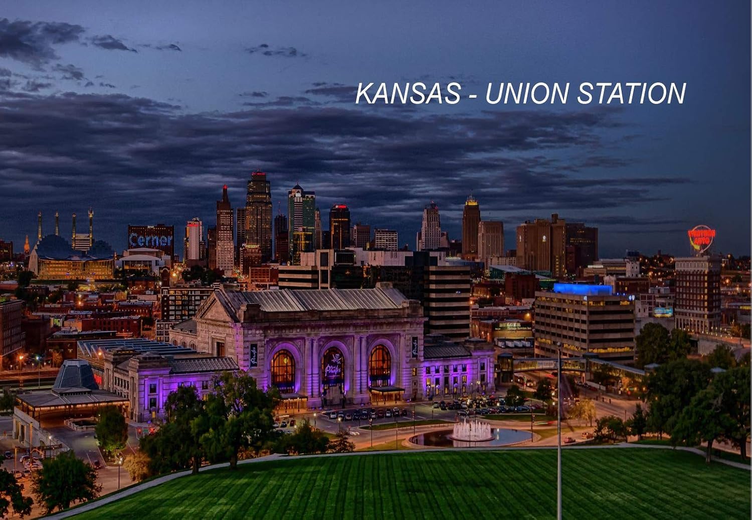 Kansas USA United States Fridge Refrigerator Magnets (1 Piece, Style: Union Station #KA11) image 5