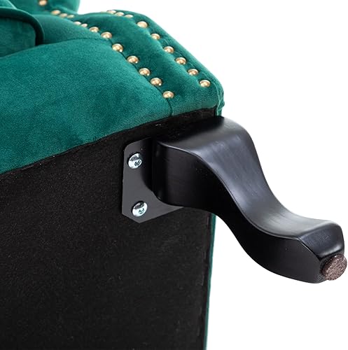 Miniatura 96 de Sillas con brazos de lectura decorativos para sala de estar, dormitorio, sofá esquinero moderno y cómodo de mediados de siglo, silla de club con