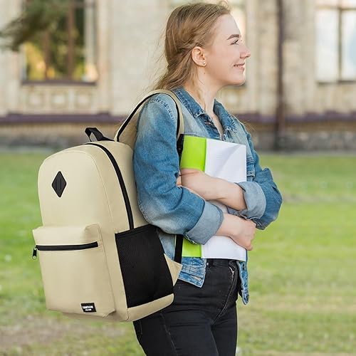 Miniatura 9 de YAMTION Mochila para laptop, mochila con puerto USB para trabajo universitario