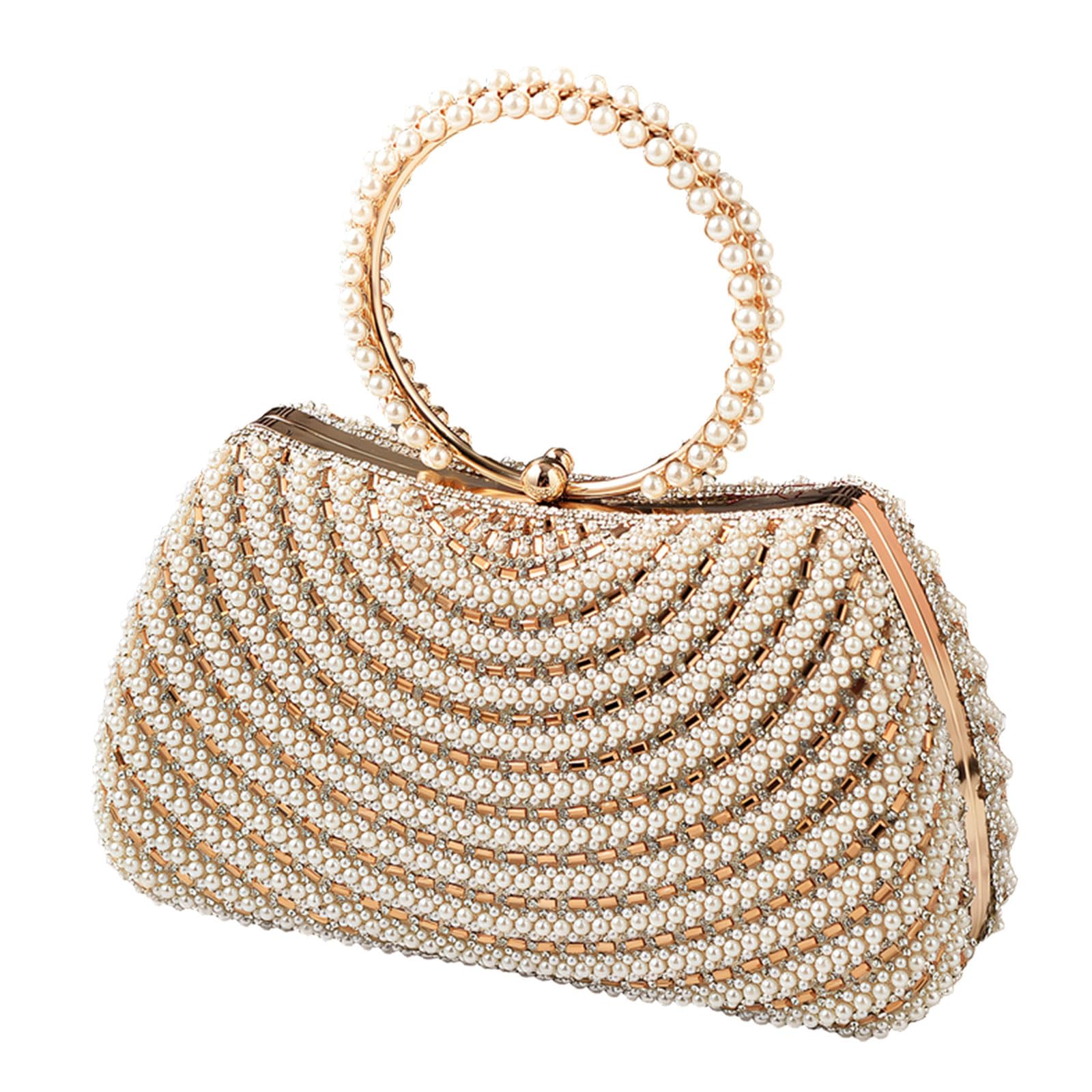 Sac de soirée en perles design exclusif et finitions de luxe
