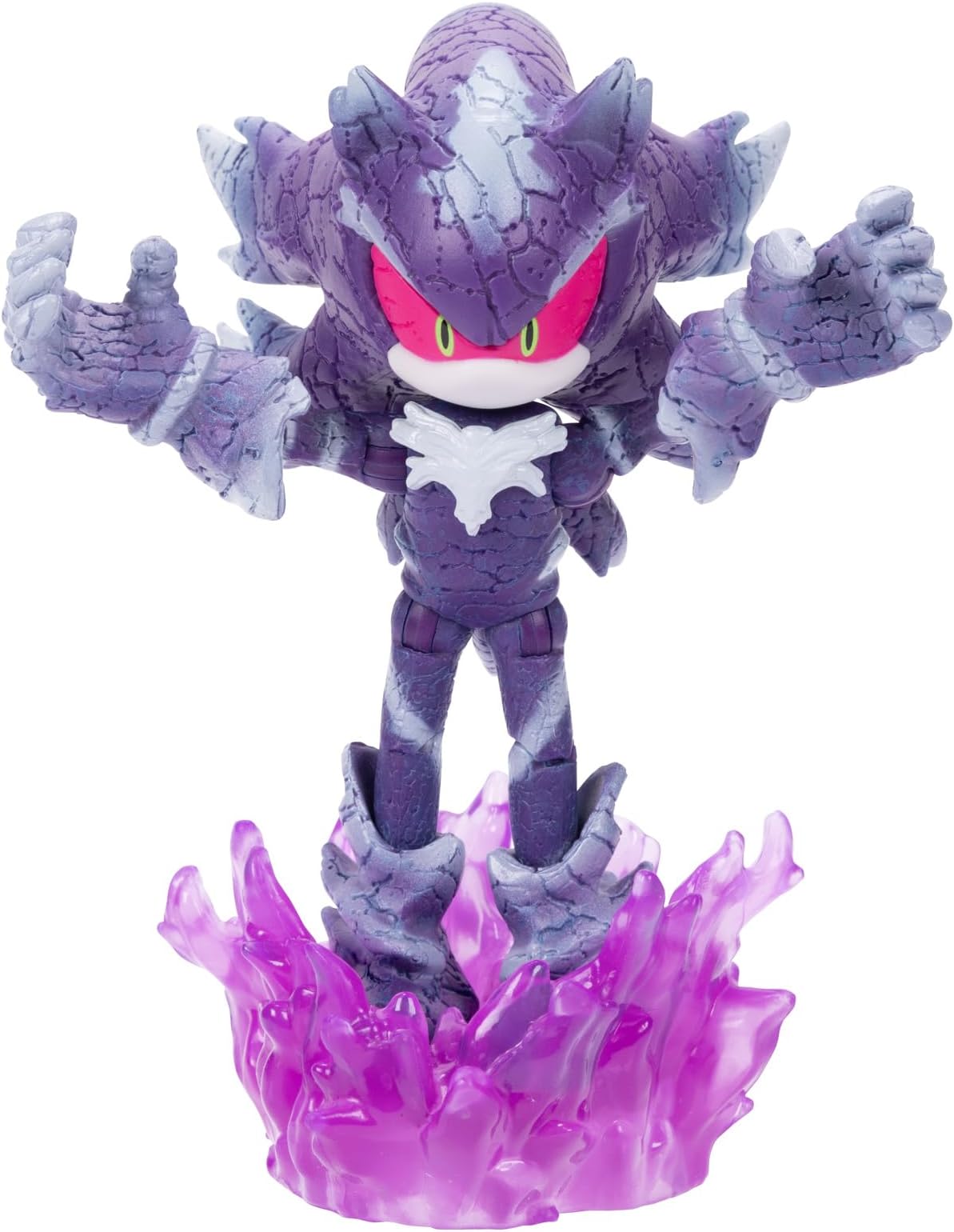 Sonic The Hedgehog 4" Articulated Figure Mephiles the Dark with Purple Mist Base