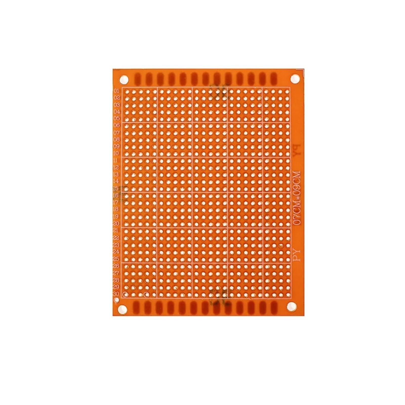 Circuit imprime simple face universel 9x15 cm pour projet electronique DIY - 5pcs