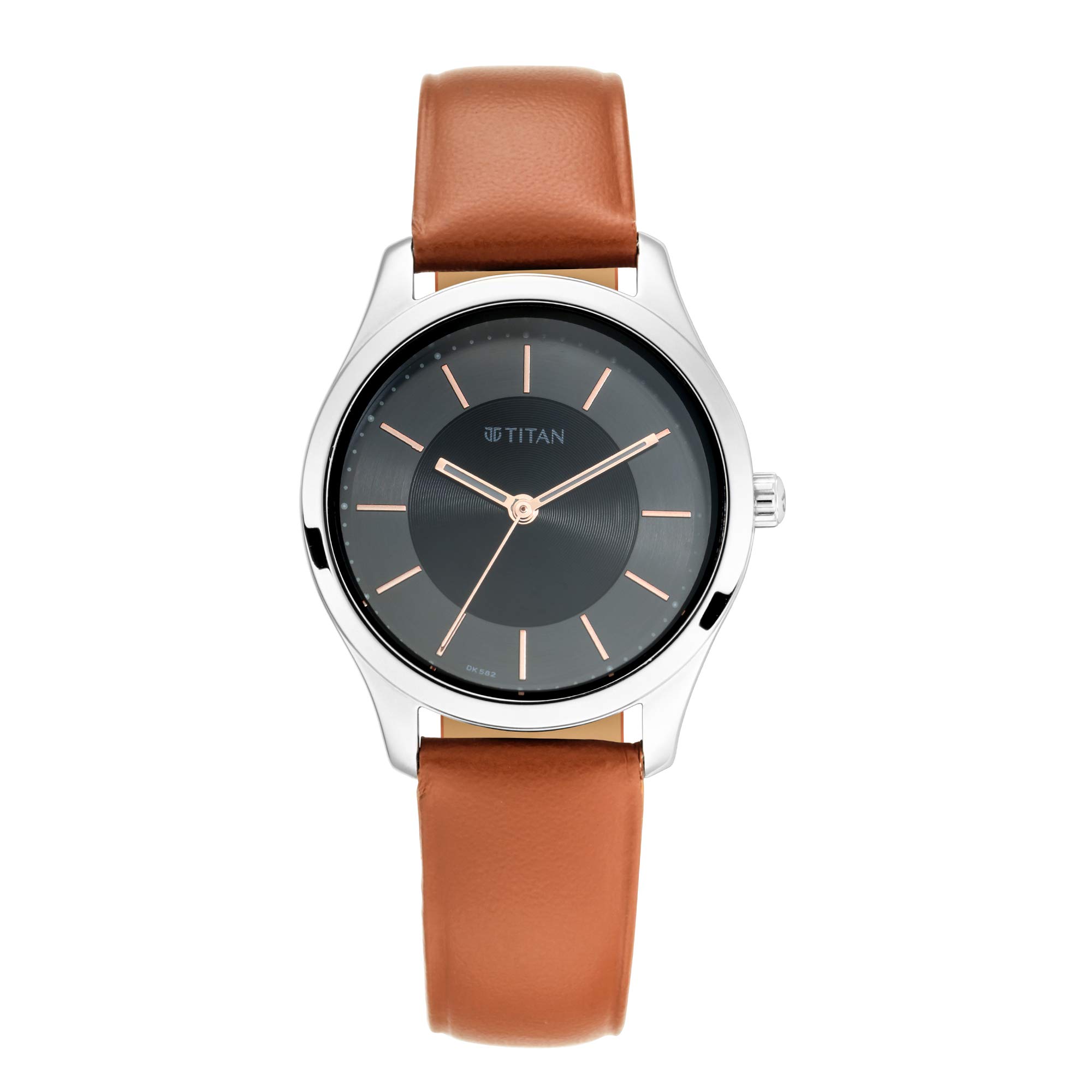 Titan Leather Autumn-Winter 20 Analog Black Dial Womens Watch-2596Sl05/Np2596Sl05, Band Color:Brown (B08BLJPNFN) Amazon Price History, Amazon Price Tracker