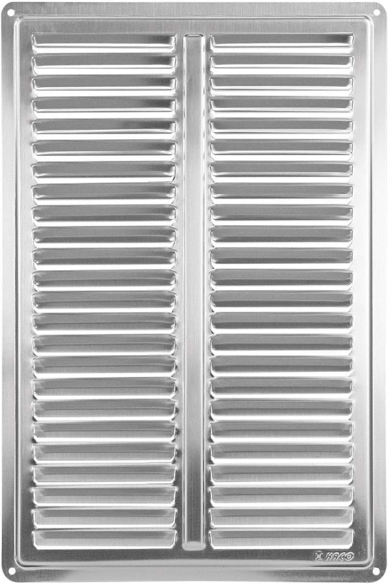 Access Panels UK Stainless Steel Air Vent Grille Cover 200X300 (8X12) Ventilation Grill Cover