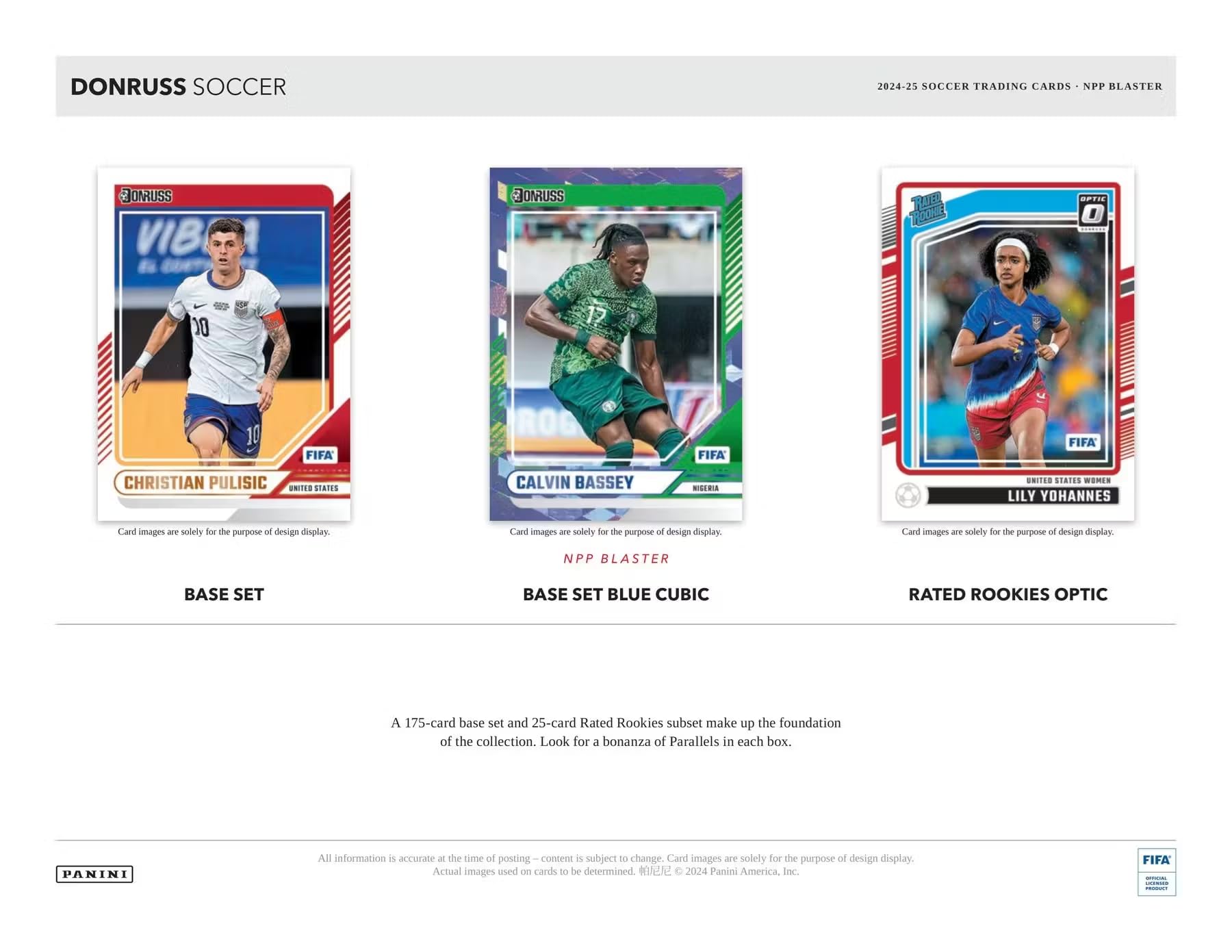 Amazon | 2024/25 Panini Donruss Soccer 6パック ブラスター