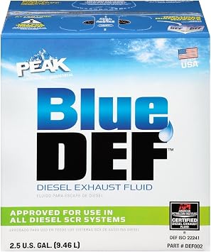 DEF Fluid Pallet - Premium Blue DEF Fluid 40 Cases - BlueDEF Diesel Exhaust Fluid 2.5 Gallon Case - Pack of 40 BlueDEF Jugs