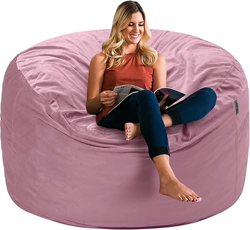 Miniatura 73 de HABUTWAY Silla Puf de 3 Pies de Terciopelo Lujoso de Piel Ultra Suave con Espuma Viscoelástica de Alto Rebote, Sillas Puf para Adultos, Sofá