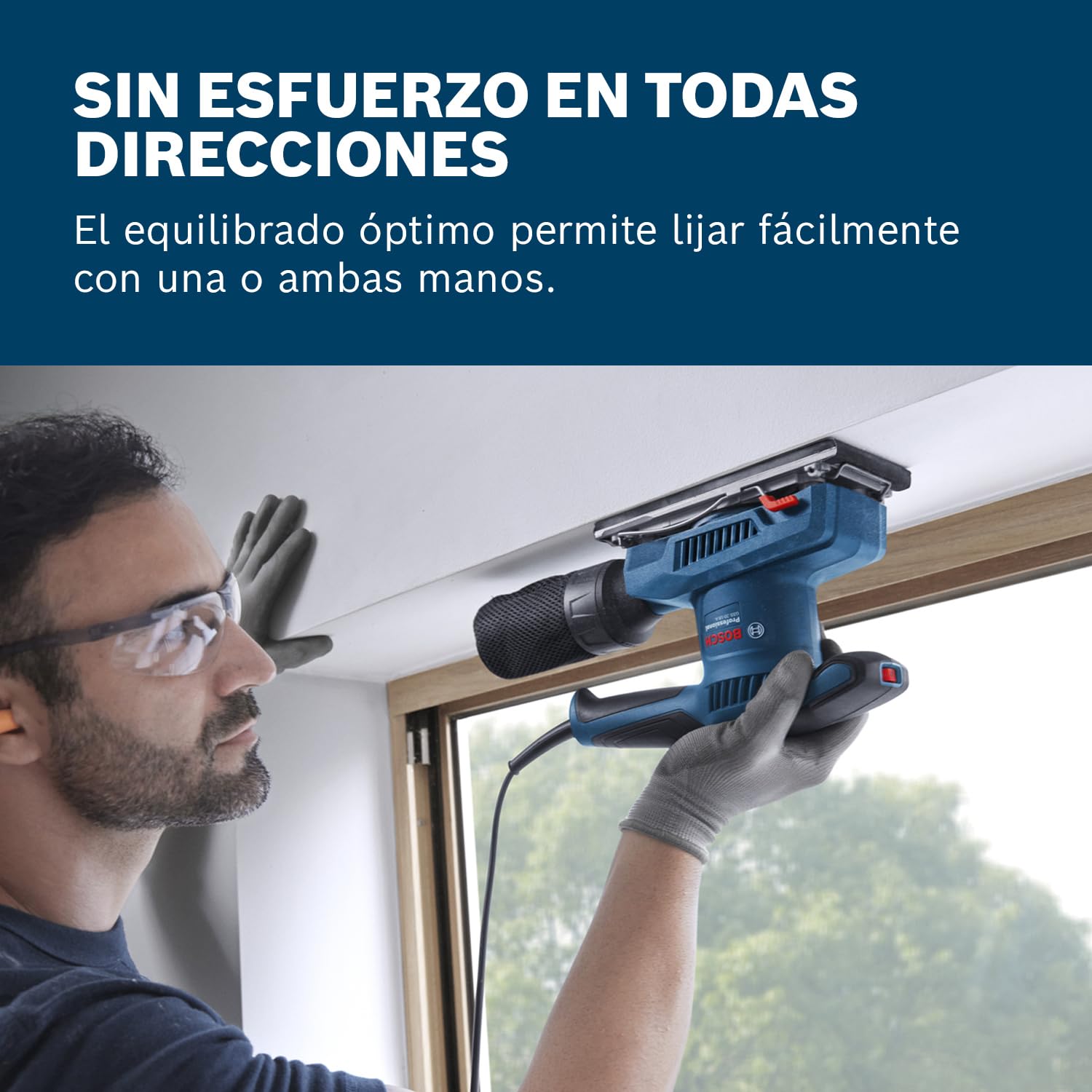 Bosch Professional lijadora orbital con cable GSS 20-18 A (incl. saco para polvo, plato perforado)