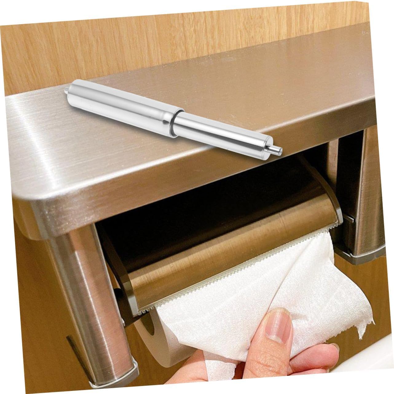 3Pcs Stainless Steel Toilet Paper Roll Holder Set, Durable Tissue Holders for Bathroom/RV