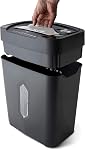 Aurora AU1230XA Anti-Jam 12-Sheet Crosscut Paper and Credit Card Shredder with 5.2-Gallon Wastebasket