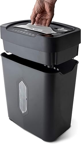 Miniatura 4 de Aurora AU1230XA - Trituradora de papel y tarjetas de crédito con 12 hojas antiatascos con cesta de basura de 52 galones