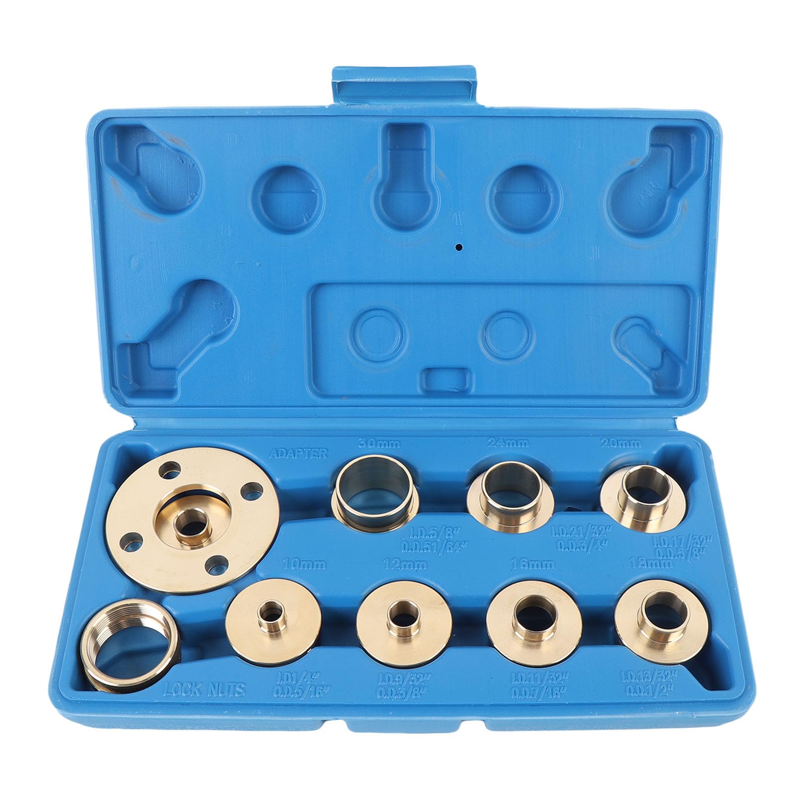 Router Kit, Brass Template Bushing Guides Set