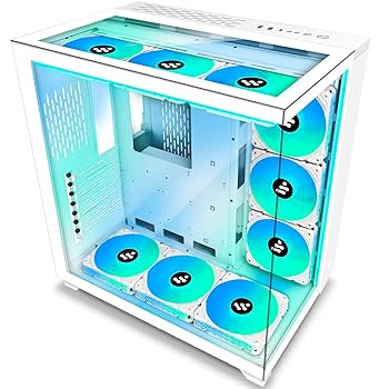 新品 KEDIERS W6 PCケース 強化ガラスモデル ホワイト ATX 自作 未使用品 KEDIERS W6 PCケース 強化ガラスモデル ホワイト ATX