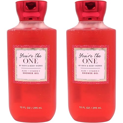 Bath & Body Works Shower Gel Gift Set 10oz Each Pack of 2 (You're The One)