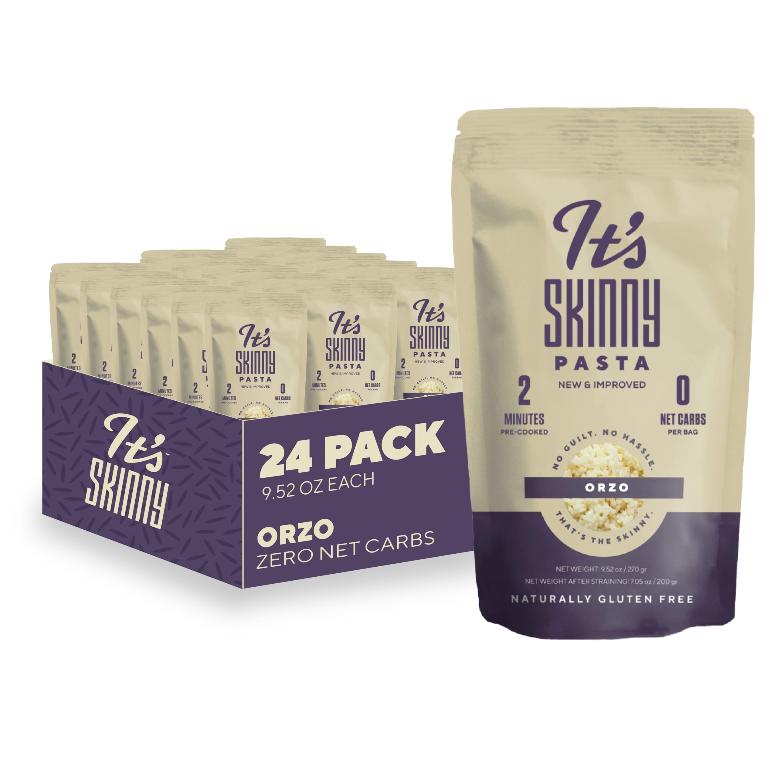 Amazon.com : It's Skinny Orzo – Gluten Free Orzo, Low Carb Pasta Amazon.com : It's Skinny Orzo – Gluten Free Orzo, Low Carb Pasta
