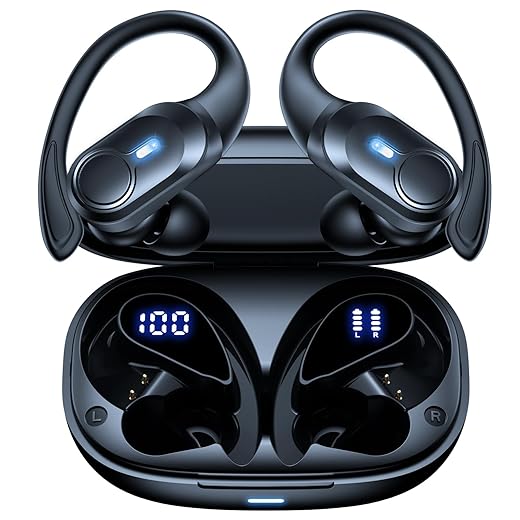 SportBass Wireless Earbuds: 70hrs Playback & IPX7 Waterproof