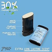 Vista 3 de Zingari Man The Navigator Solid Extrait – Colonia sólida para hombres – Bálsamo de perfume sólido concentrado – Ámbar, marino, almizcle y bayas