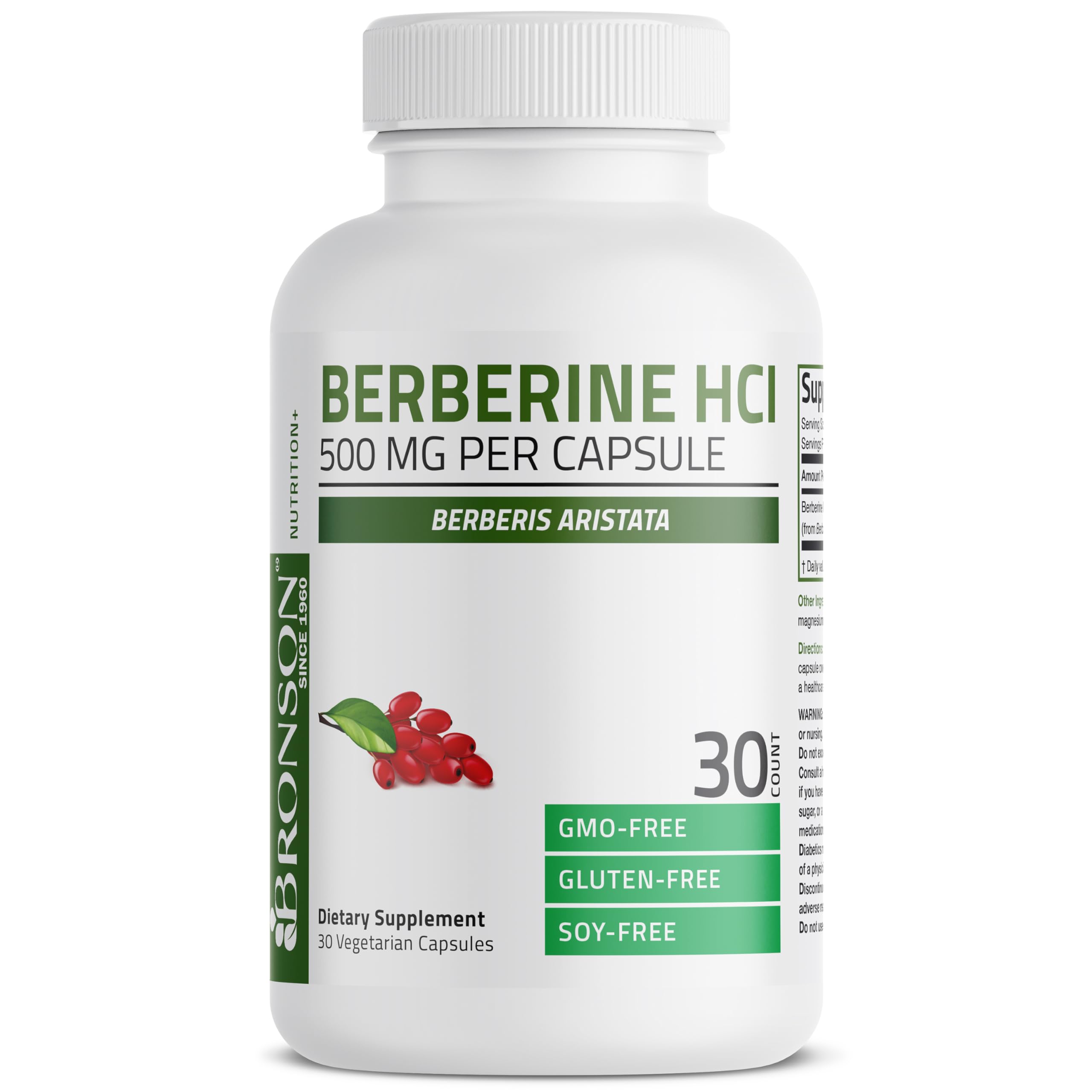 Amazon.com: Bronson Berberine As Berberine HCI Berberis Aristata