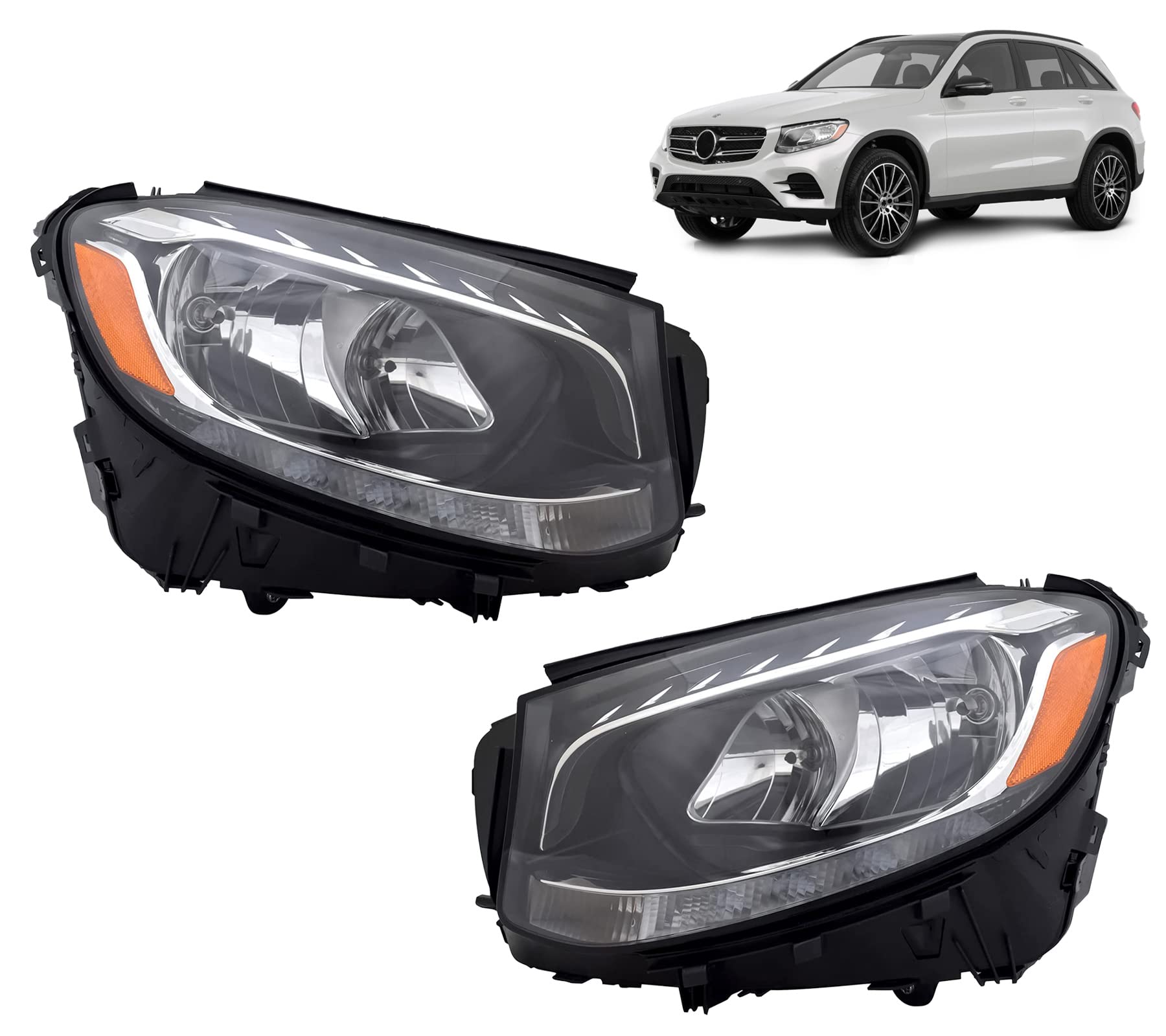 ALLIGATOR AUTO LIGHTS Headlight Assembly Replacement For