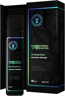 The Beard Struggle Voxtr Beard Growth Serum - Beard Growth Kit with Follicle Acceleration Matrix - Promotes Thicker & Healthier Beard - Grow Fuller Stronger Beard - Beard Serum, 1.69 Fl. Oz. US