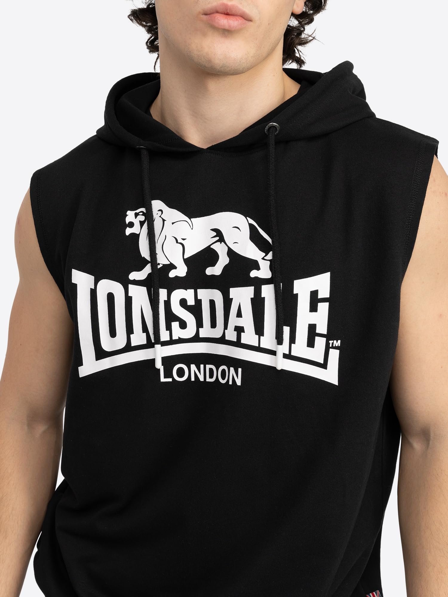 Lonsdale London BIGNOR Uomo Canotta Nero Regular