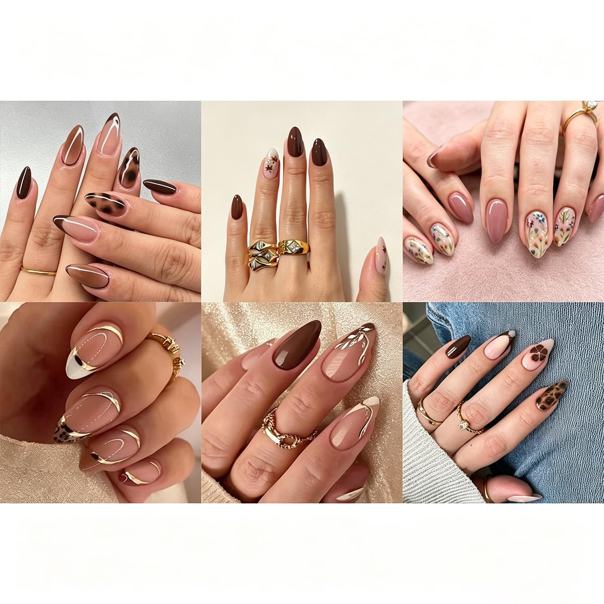 Photo 1 of Bloazife Fall Press On Nails - 144 Pcs