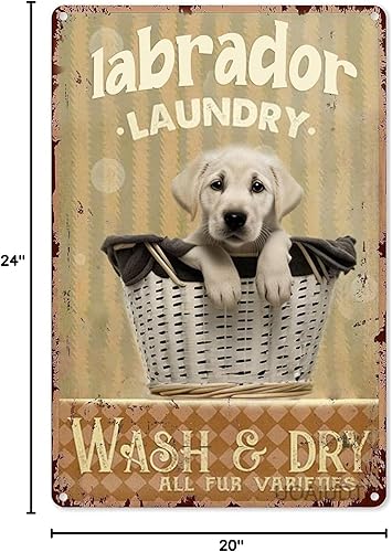 Miniatura 6 de Labrador - Pintura en lienzo para la sala de estar, lavar y secar todas las variedades de piel, cuarto de lavado, decoración de pared para amantes