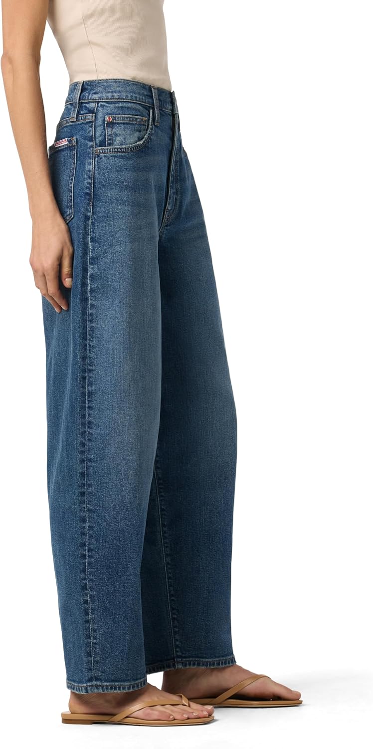 HUDSON Women's High-Rise Barrel Jean