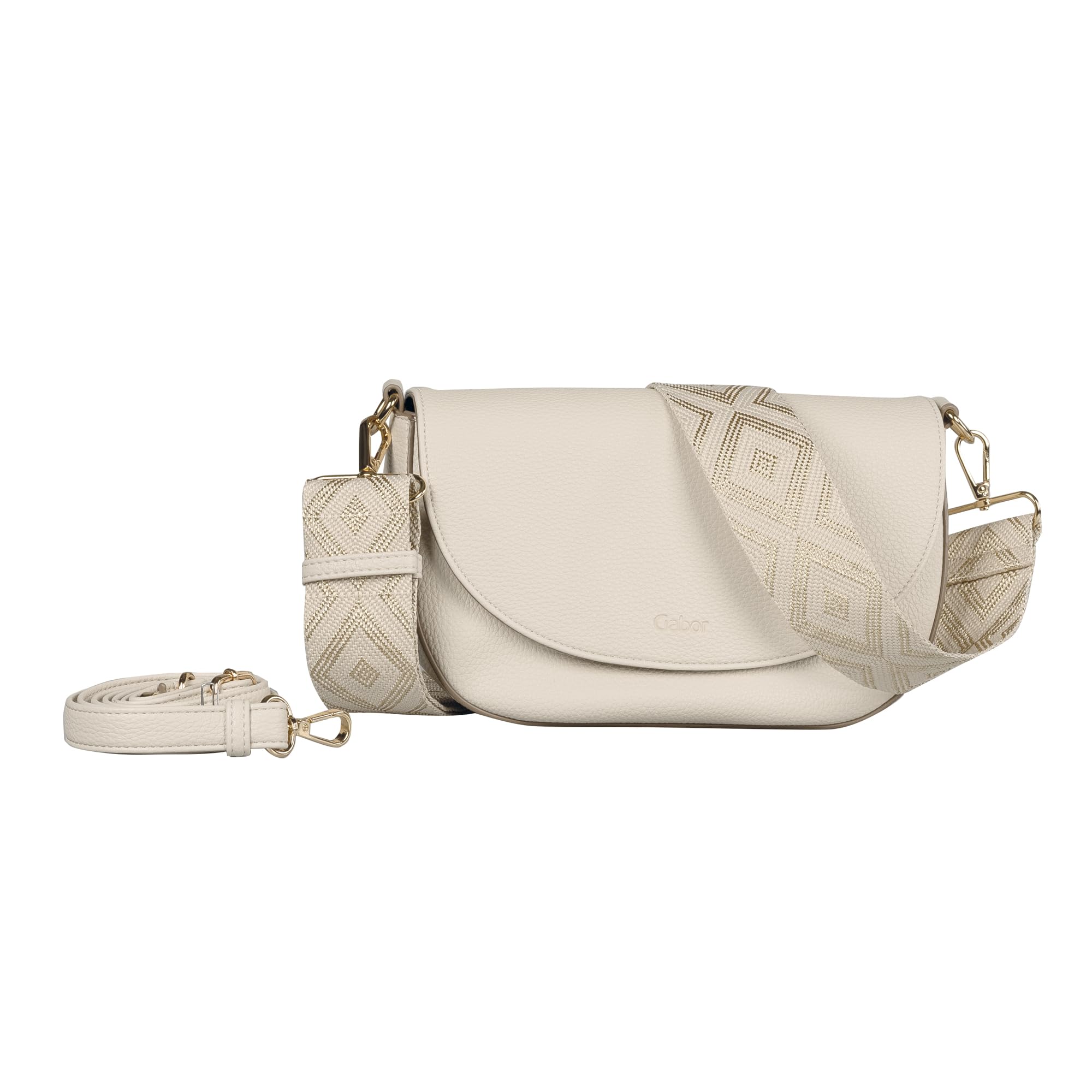 Gabor Women Linda Shoulder Bag, White, S