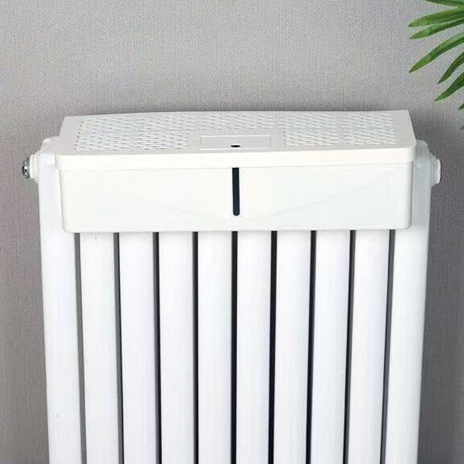 Umidificatore for Radiatore Sospeso, Livello dell'Acqua Visibile Trasparente, Umidificatore A Riscaldamento Evaporativo Senza Nebbia, for Camera da Letto E Soggiorno(White,30cm/11.8in)