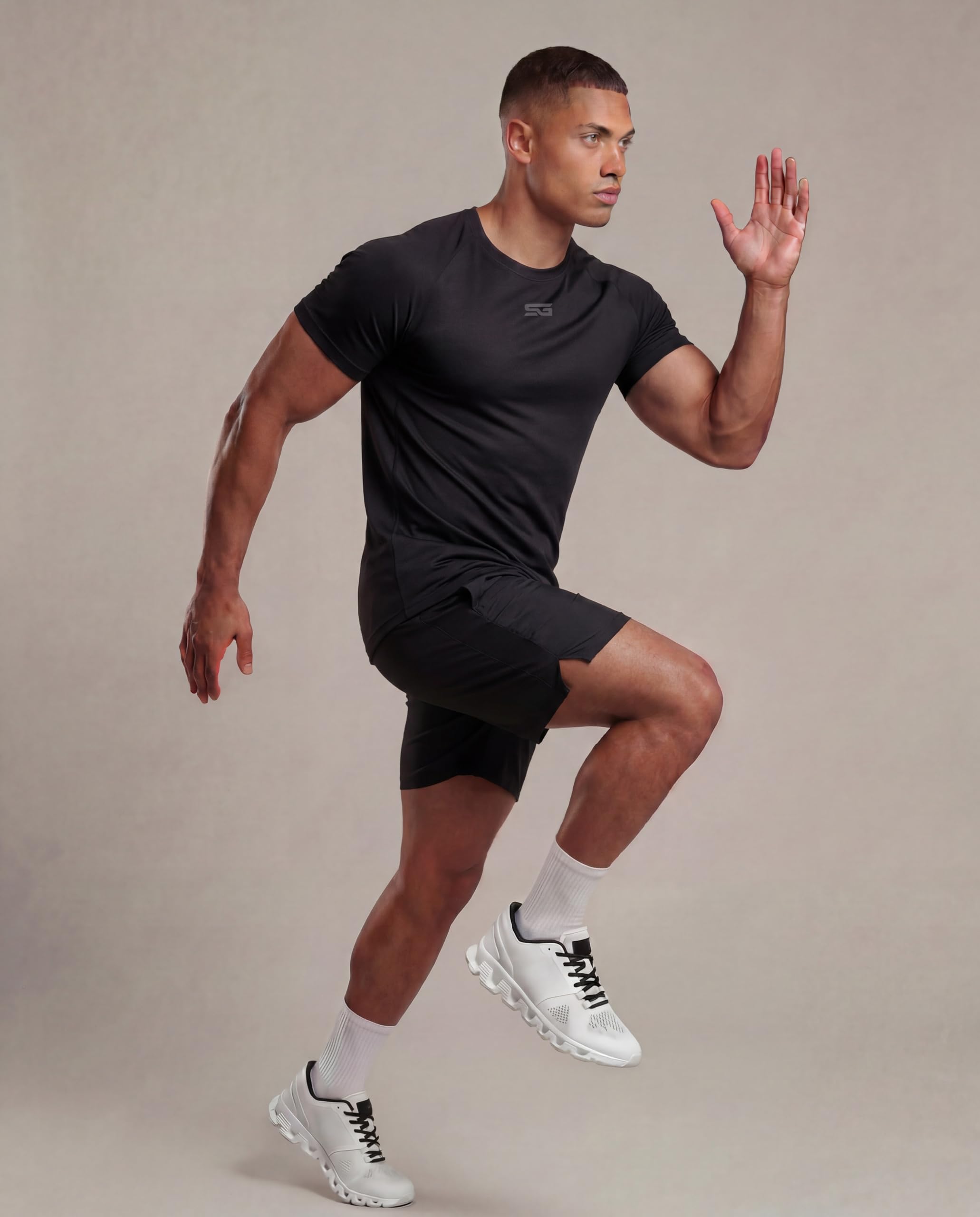 Satire Gym Shirt Herren Sportshirt Kurzarm atmungsaktiv | Bodybuildung