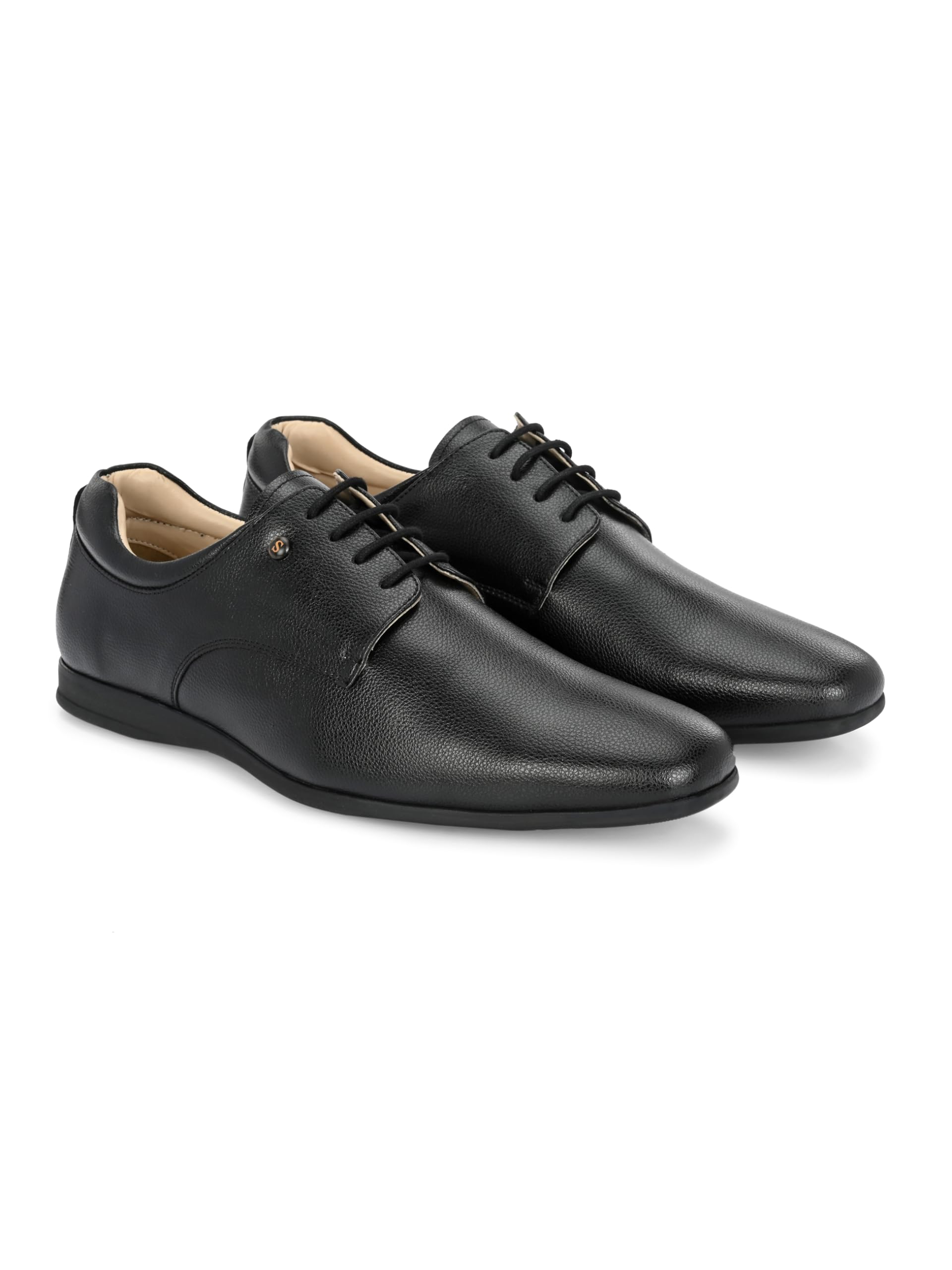 Comfort-Fit Formal Derbys Polyurethane Upper Lightweight Shoes/Comfortable Fashionable Stylish Flexible for Men-image-48